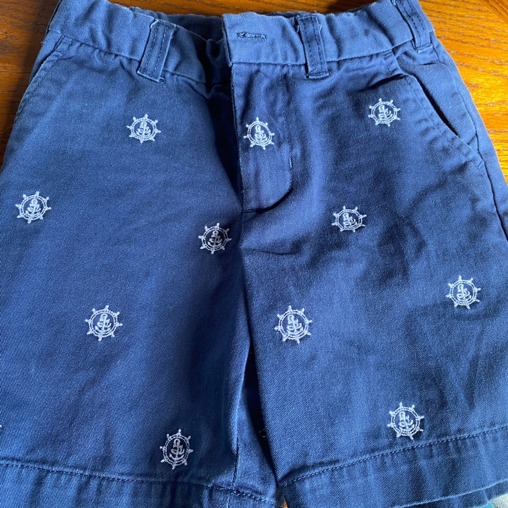Polo Ralph Lauren anchor embroidered shorts, Sz 4T
